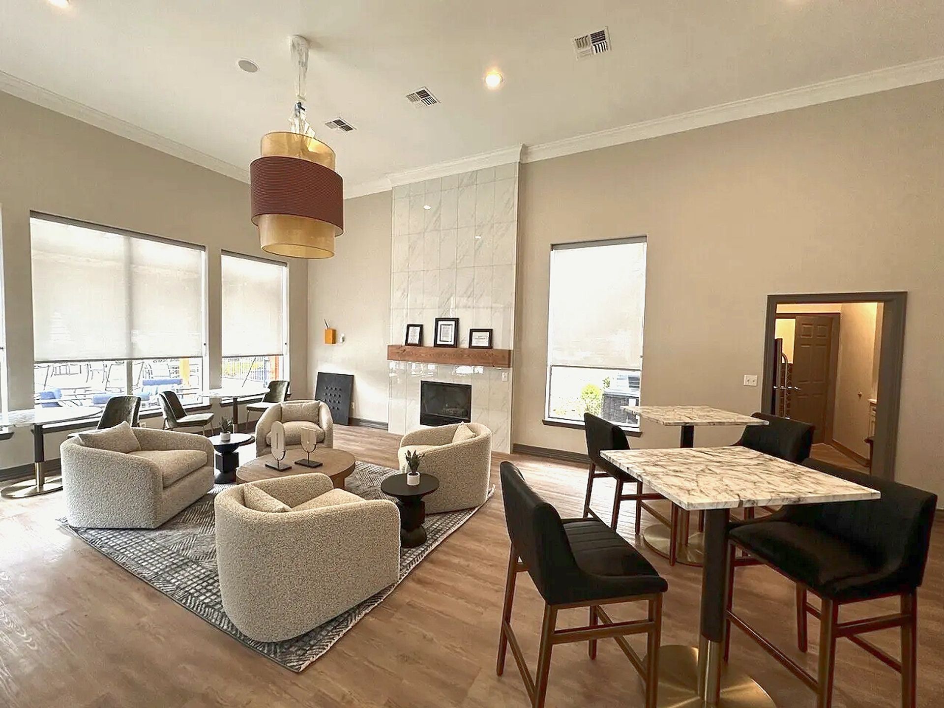 Finished clubhouse renovation