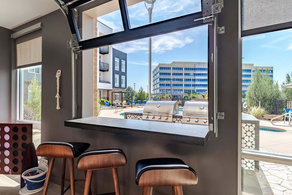 Pool room and garage door amenity improvement