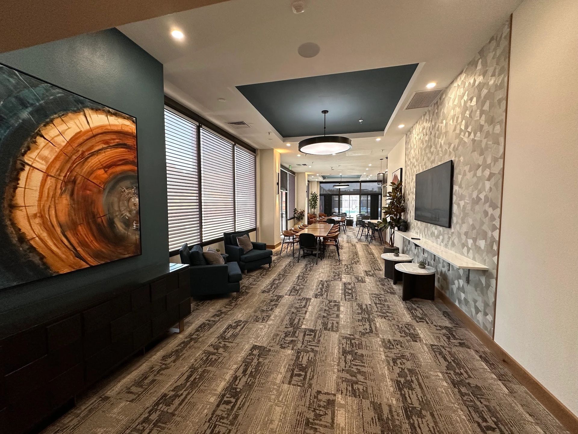 Lobby hallway and common area renovation